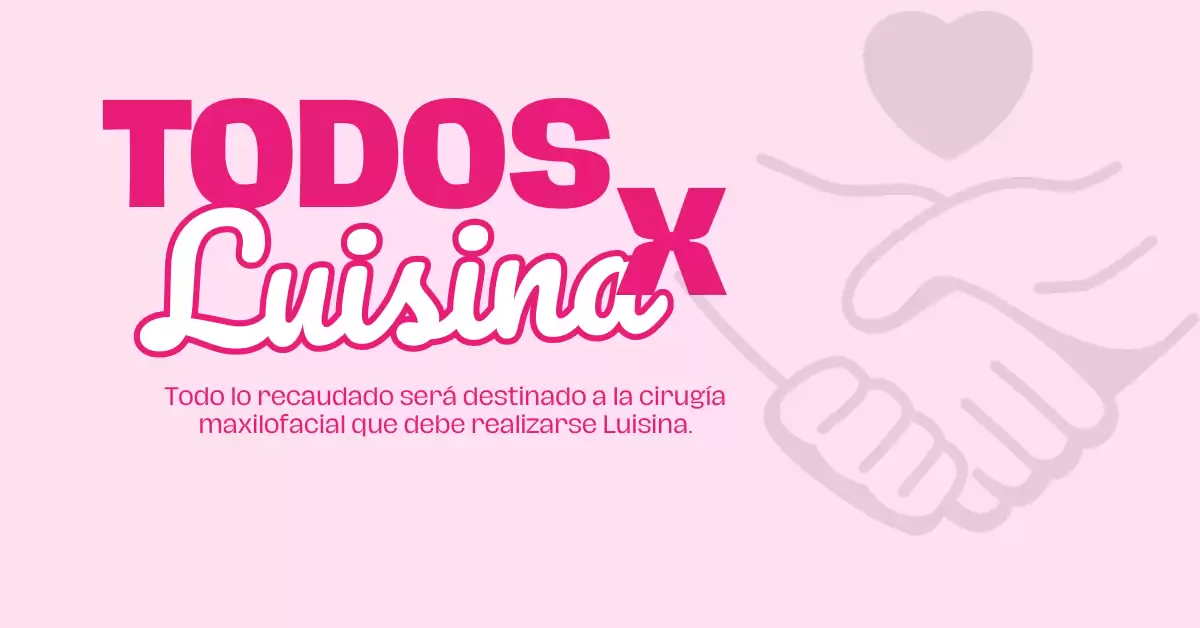 Todos por Luisina: necesitan juntar 4 mil dólares en menos de 20 días para realizar una cirugía maxilofacial