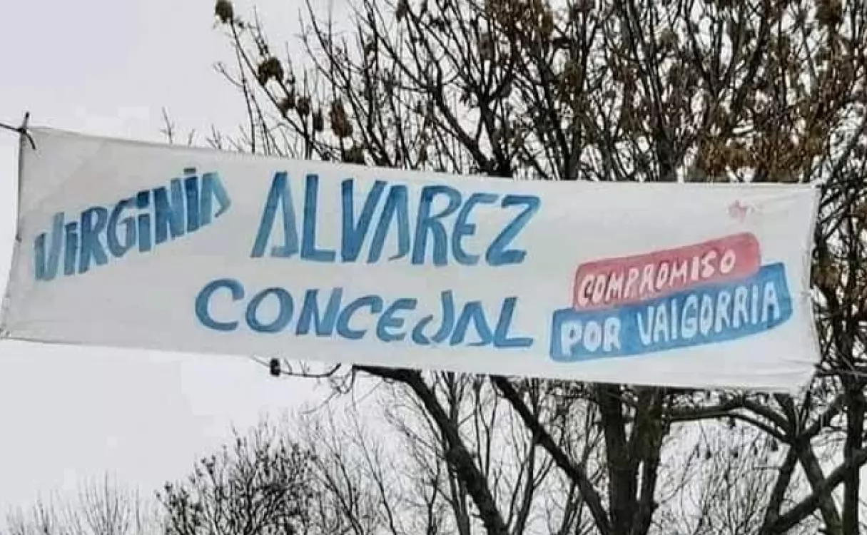“Compromiso por ‘Vaigorria’”: un pasacalle de una precandidata con error de ortografía causó sorpresa