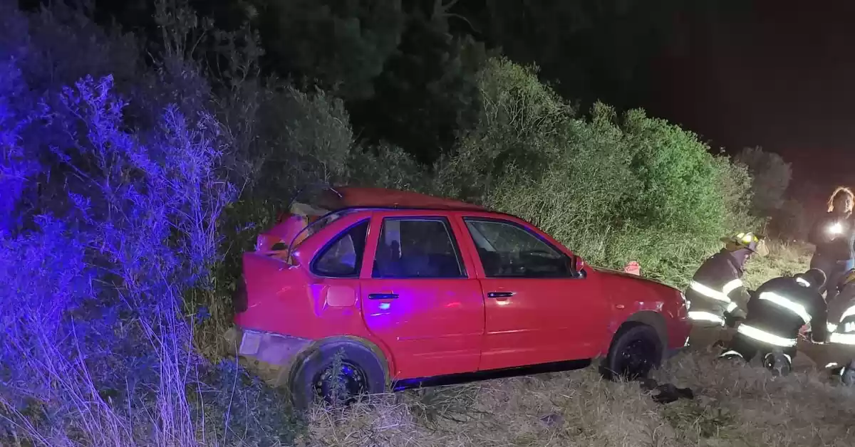 Monje: Un colectivo chocó a un auto en Autopista y hay tres niños hospitalizados