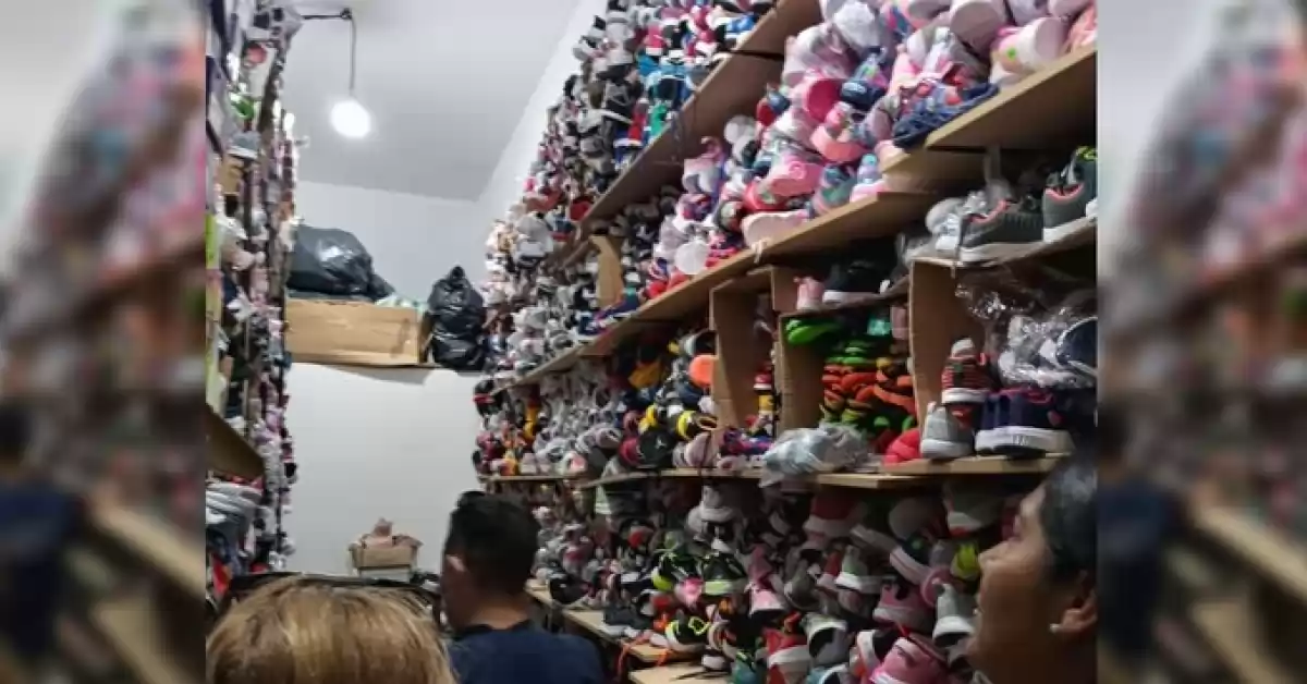 Secuestraron 6000 zapatillas contrabandeadas en La Rioja