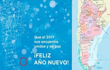 El Gobierno publicó un mapa de la Argentina sin las Malvinas