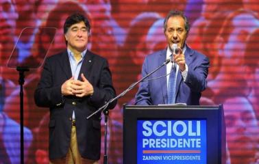 Scioli reconoció que habrá ballotage