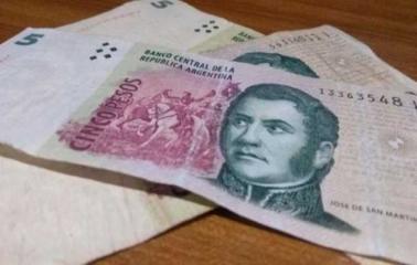 Cuándo sale de circulación el billete de cinco pesos 