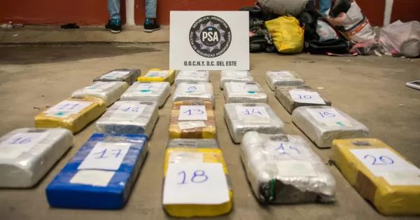 La PSA desbarató una organización que trasladaba droga a Buenos Aires