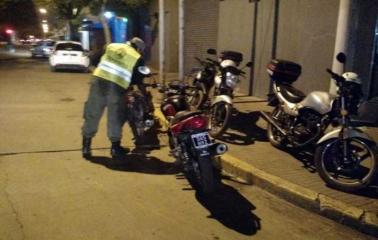 San Lorenzo: remitieron 20 motocicletas al corralón municipal
