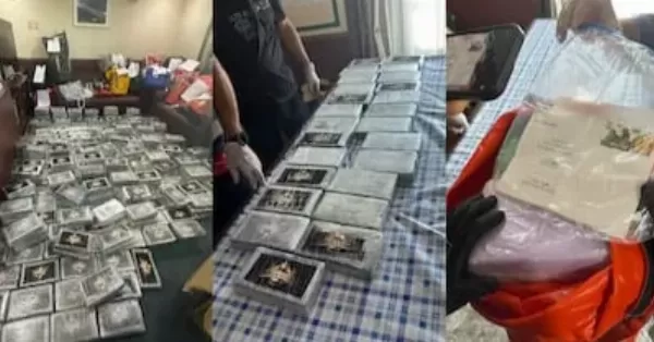Los 482 kilos de cocaína provenientes de Medio Oriente son un hallazgo sin precedentes en el Cordón Industrial