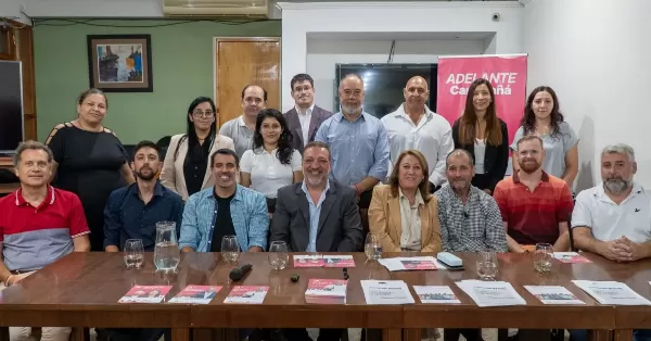 Fein respaldó a los candidatos socialistas del departamento San Lorenzo: 