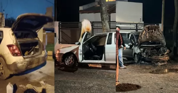 Ricardone: temor por una serie de ataques incendiarios a autos estacionados