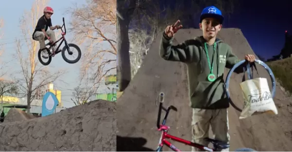 Primer puesto para Felipe Antunez en la Manifiesto Dirt Contest de BMX