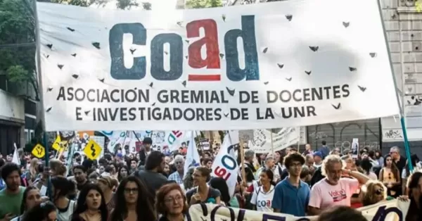 Docentes de la UNR paran jueves y viernes, mañana habrá conferencia de prensa con gremios y autoridades