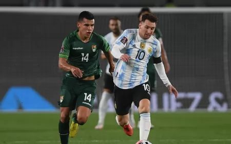 Argentina triunfó sobre Bolivia con tres goles de un Messi brillante 