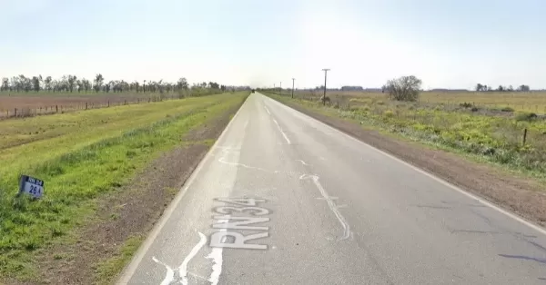 La policía recuperó una moto robada mientras el ladrón huía por la Ruta 34 
