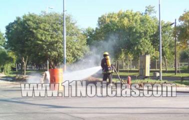 Gran pérdida de gas en Granadero Baigorria