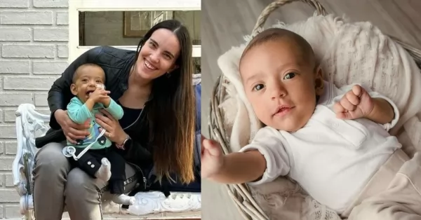 Camilo tiene 9 meses y necesita un trasplante de hígado para sobrevivir