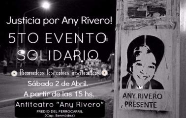 Nuevo Festival en pedido de Justicia por Any Rivero