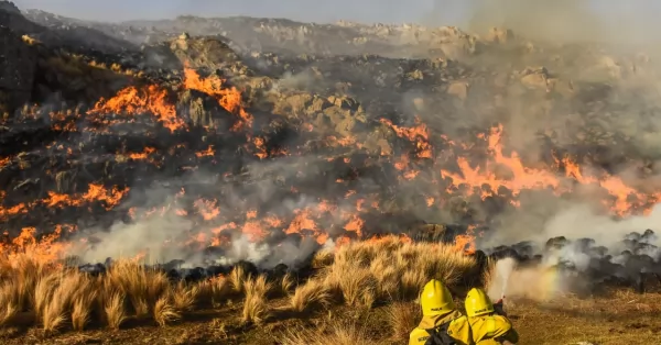 Ya no quedan focos activos de incendios forestales en Córdoba