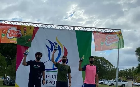 Deportistas sanlorencinos se quedaron con el podio en triatlón de Entre Ríos