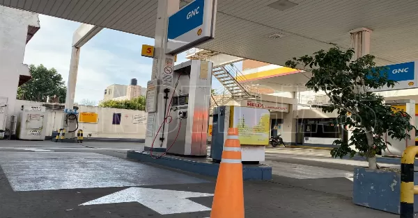 Comenzó el corte de gas en San Lorenzo: Sin GNC por 24 y con graves repercusiones para el servicio de taxi
