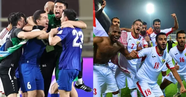 Jordania y Uzbekistán clasificaron por primera vez al Mundial