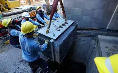 La EPE renueva instalaciones con transformadores sumergibles en la ciudad de Santa Fe