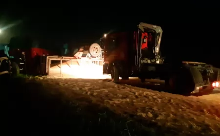 Murieron dos camioneros en un choque en cadena entre Totoras y Serodino