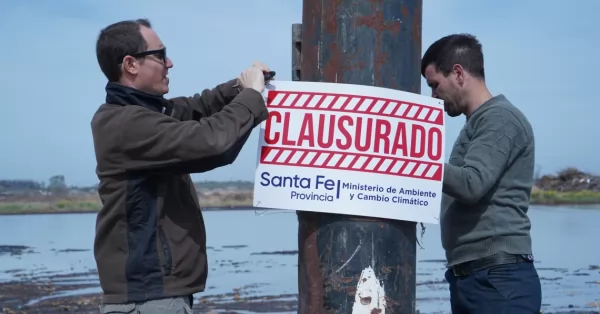 Clausuraron un basural a cielo abierto en Capitán Bermúdez