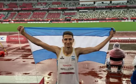 Medalla de plata en salto en largo en los Paralímpicos de Tokio 2020