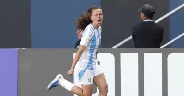 Copa América Femenina: Argentina debutó con victoria ante Uruguay gracias a un golazo de Bonsegundo