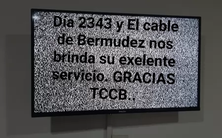 Usuarios enojados tras varios días sin servicio de cable e internet en Fray Luis Beltrán