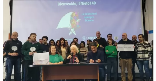 Emoción y justicia: Abuelas anunció la restitución del nieto 140, hijo de Graciela Romero y Raúl Metz