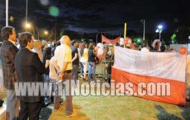 San Lorenzo conmemoró los 30 años de democracia