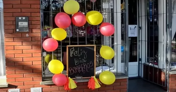 Fray Luis Beltrán: Por el Día del Bombero Voluntario, invitan a decorar las casas con globos rojos y amarillos