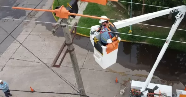 Anuncian cortes programados de luz en Baigorria y Roldán para este miércoles