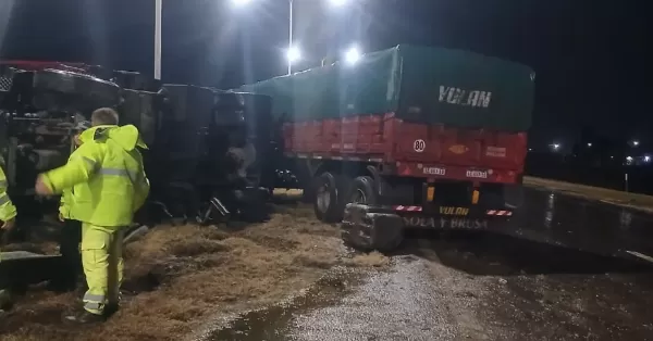 Dos nuevos accidentes de tránsito en las rutas sanlorencinas durante la noche lloviznosa y nubosa
