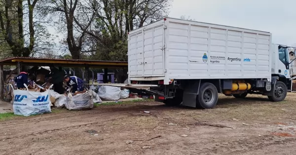 En lo que va del año se reciclaron más de 2 toneladas de residuos en San Jerónimo Sud