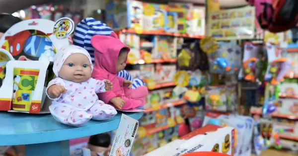 Las ventas por el Día del Niño bajaron frente al año pasado