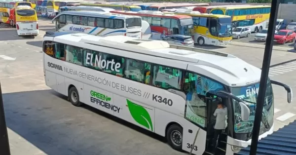 Por primera vez se utilizará un colectivo 100 por ciento GNC en el transporte interurbano santafesino