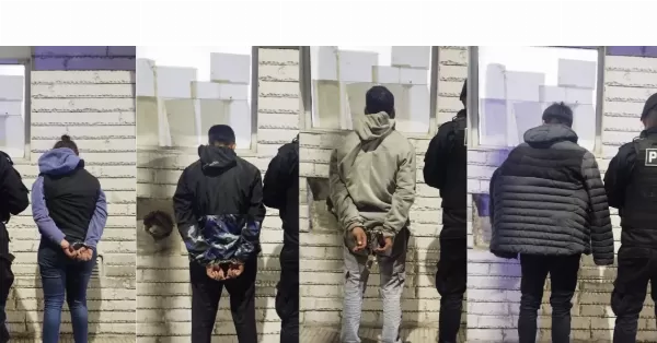 Son tres los jóvenes sanlorencinos que cayeron armados y con un auto robado en Rosario 