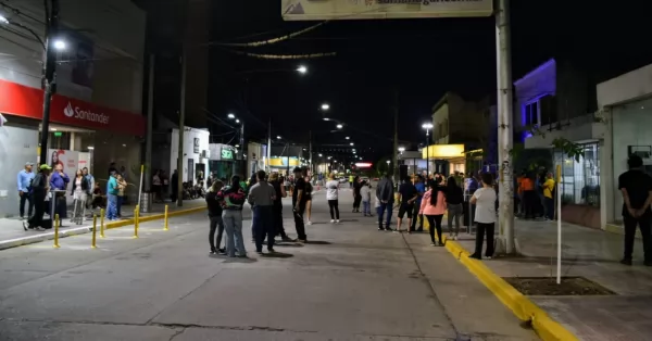 De Grandis inauguró una nueva etapa de obras del Centro Comercial a Cielo Abierto