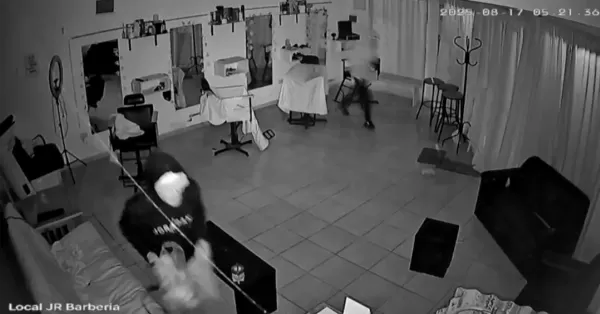 Robo en una peluquería de Fray Luis Beltrán
