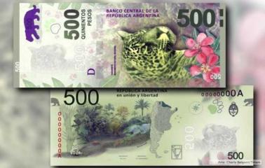 El Central comenzó a distribuir el nuevo billete de 500 pesos en los bancos