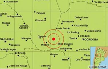 Un fuerte sismo afectó al sur de La Rioja y a tres provincias vecinas