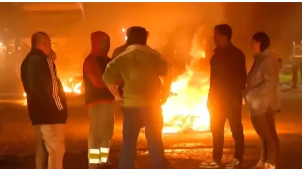 Vecinos de Ibarlucea cortaron la Ruta 34 en reclamo de obras y suministro eléctrico