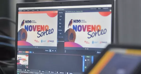 Este viernes más de 39 mil santafesinos participan este viernes del décimo sorteo de Créditos Nido