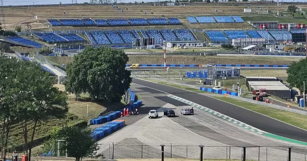 Franco Colapinto sufrió un accidente en las pruebas de neumáticos de Alpine en Hungría