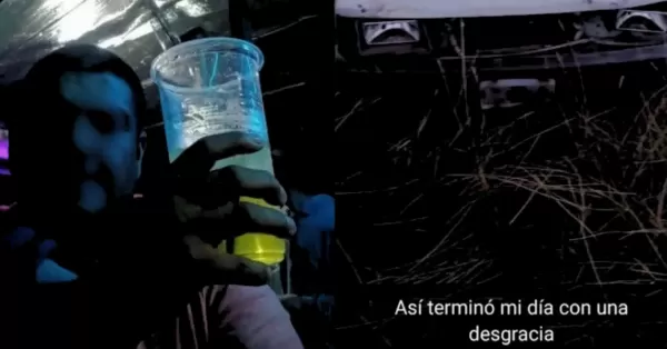 Chocó y mató a un ciclista en Ruta 2 y publicó fotos bebiendo alcohol tras el siniestro