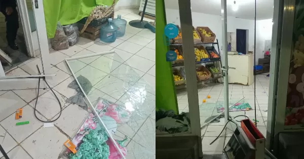 San Lorenzo: Robo y destrozos en una verdulería de Sargento Cabral y Alem