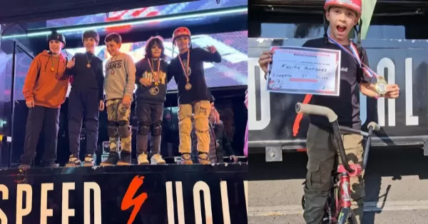 El rider Felipe Antunes fue ganador de los Brothers Urban Games en San Fernando