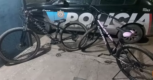 Recuperaron dos bicicletas que habían sido robadas en Ricardone y detuvieron a un hombre