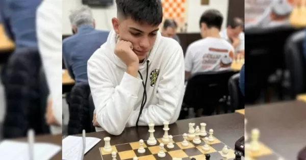 Franco Abramor, el joven ajedrecista de Granadero Baigorria que busca apoyo para llegar al Panamericano de Paraguay